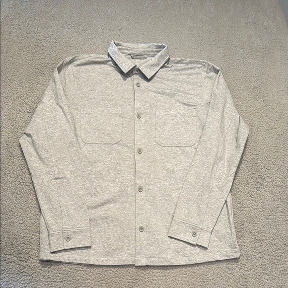 VUORI Coronado Shirt Jacket size XXL Gray Button-Up Shirt - Picture 1 of 7